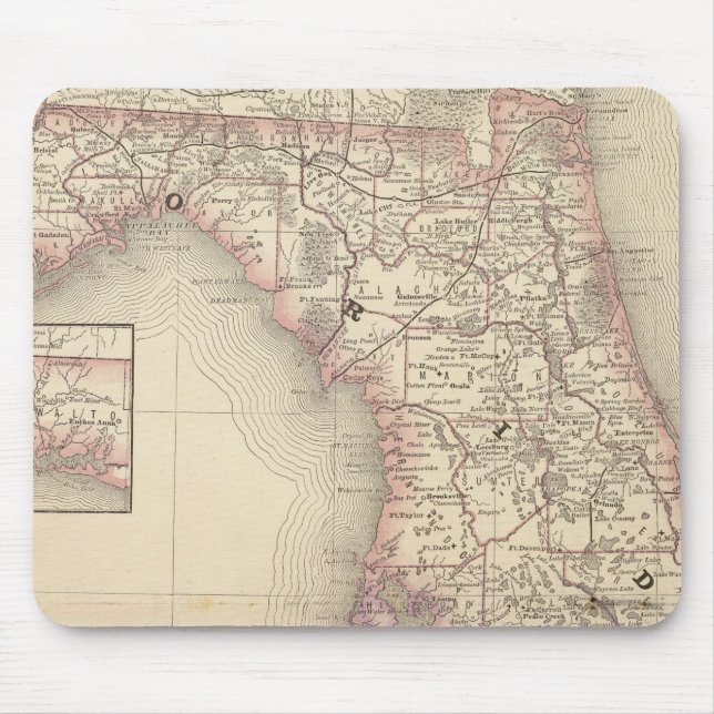 Florida 10 mouse mat (Front)