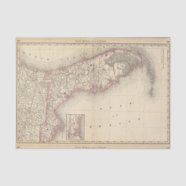 Florida 10 tissue paper (Front)