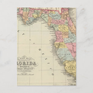 Florida 13 postcard