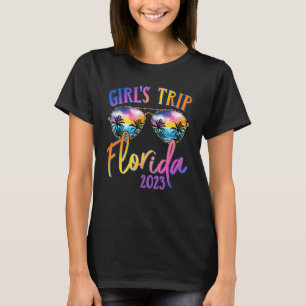 Florida 2023 Girls Trip Sunglasses Summer Girlfrie T-Shirt