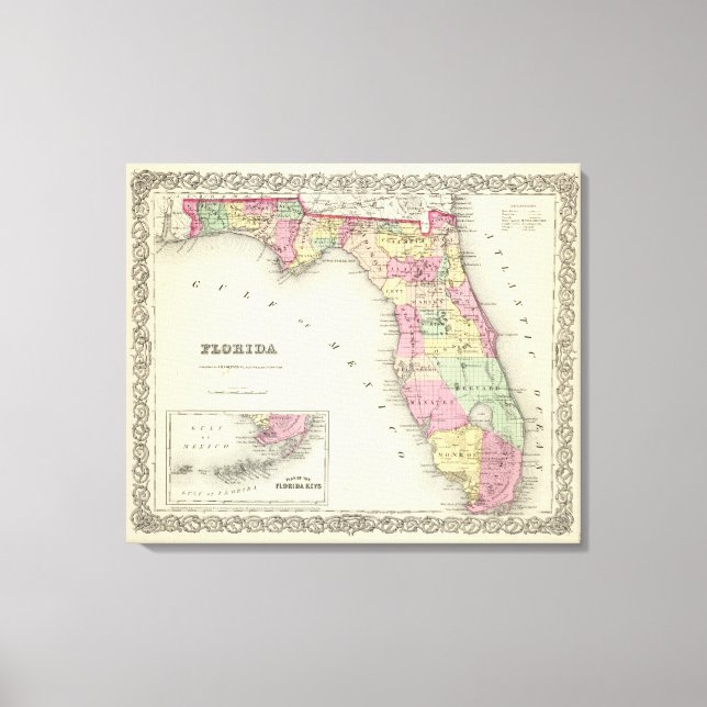 Florida 2 canvas print (Front)