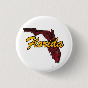 Florida 3 Cm Round Badge