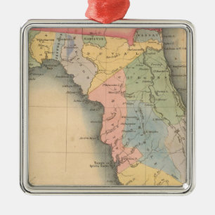 Florida 3 metal tree decoration