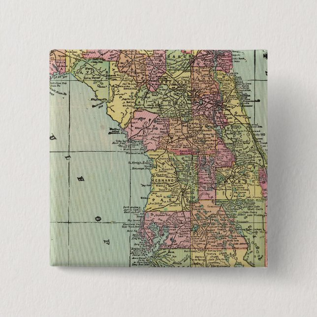 Florida 5 15 cm square badge (Front)