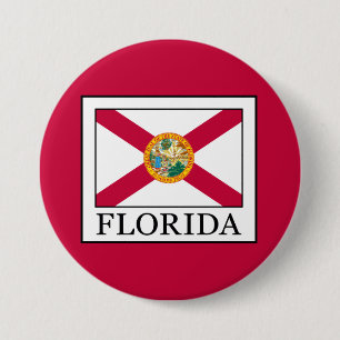 Florida 7.5 Cm Round Badge