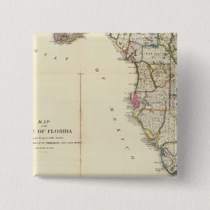 Florida 8 15 cm square badge