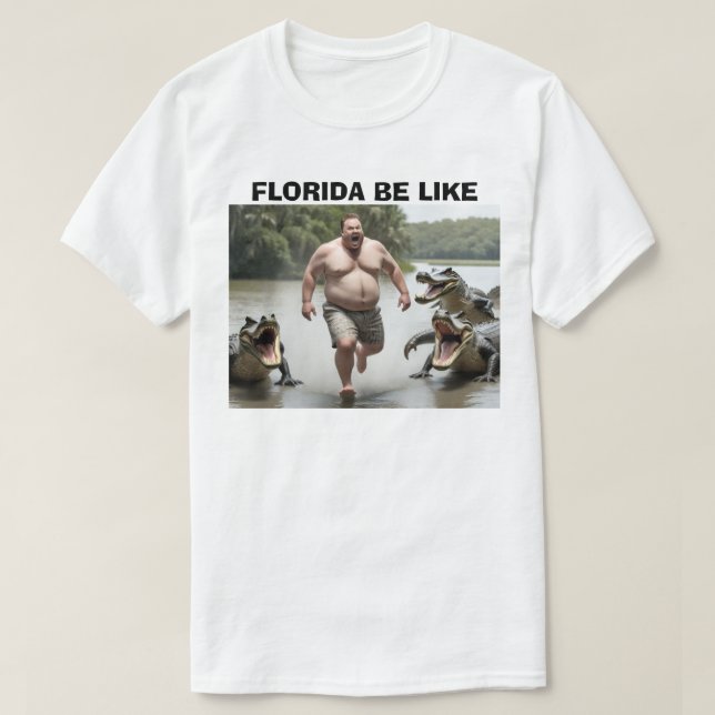 Florida Alligator T-Shirt (Design Front)