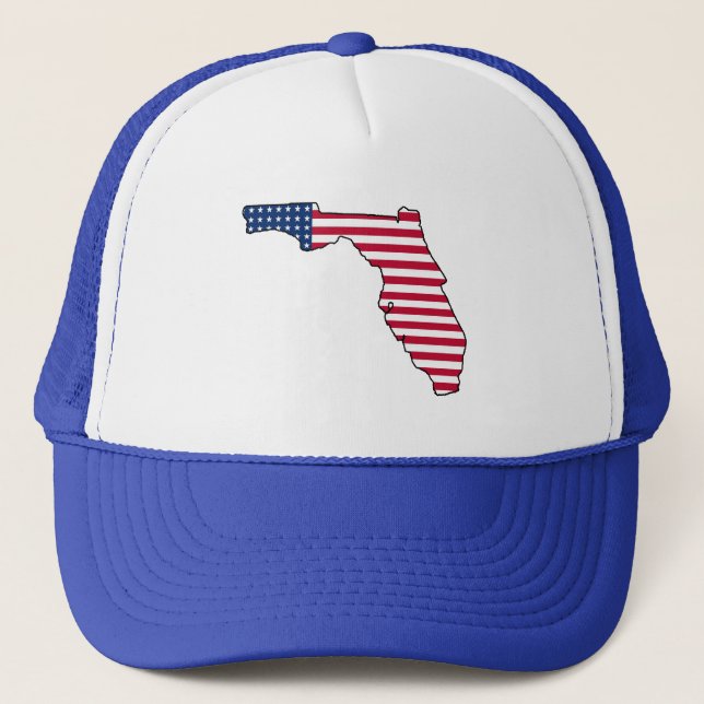 Florida American flag hat (Front)