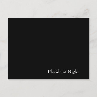 Florida at Night Postcard