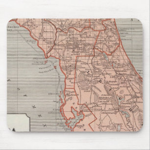 Florida Atlas Map Mouse Mat
