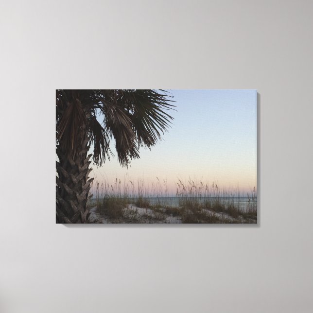 Florida Beach Canvas Print (Front)