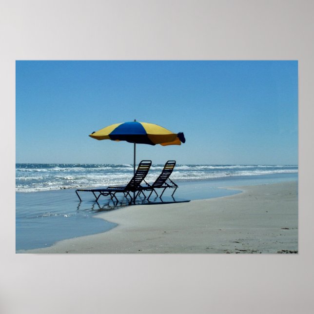 Florida Beach Photography Poster (Front)