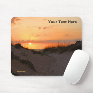 Florida Beach Sunset Mouse Mat