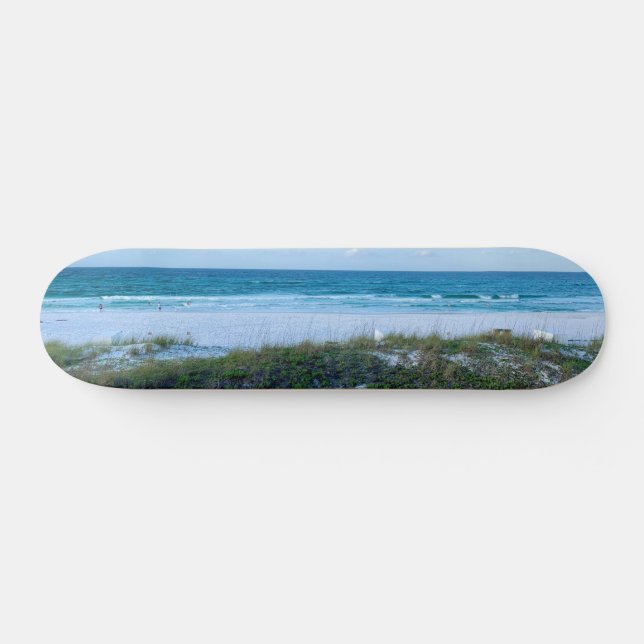 Florida Beach Sunset Photo Beautiful Coastal Skateboard (Horz)