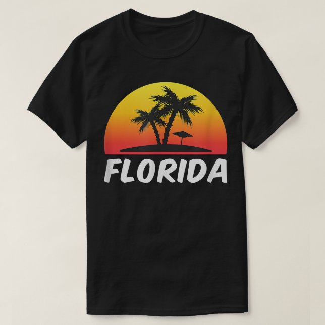 Florida  Beach Sunset  T-Shirt (Design Front)