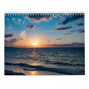 Florida Beach Sunset Wall Calendar