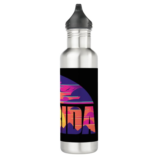 Florida Beach Waves 710 Ml Water Bottle (Right)