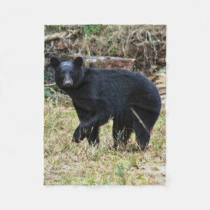 Florida Black Bear Fleece Blanket