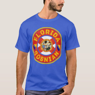Florida Bosnian American Short Sleeve Tee