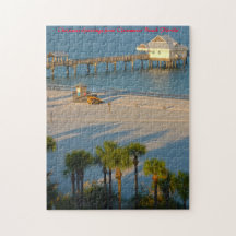 Florida Clear Water Beach.Christmas Greetings