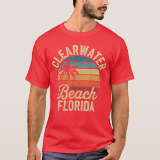 Florida Clear Water Beach Vacation Souvenirs Famil T-Shirt