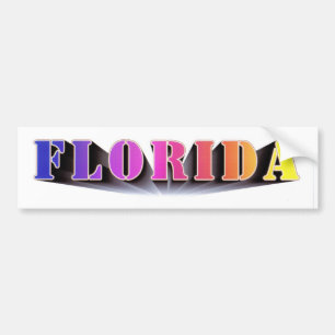 Florida Colours Bumper Sticker