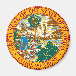 Florida Crest Magnet
