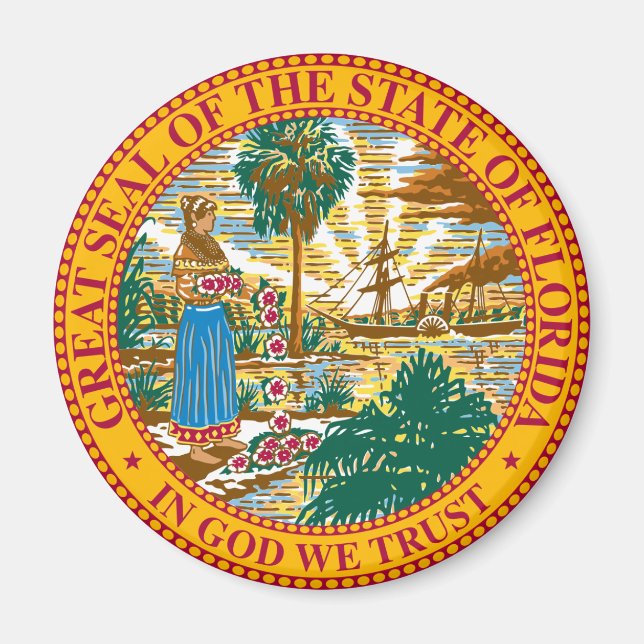 Florida Crest Magnet (Front)