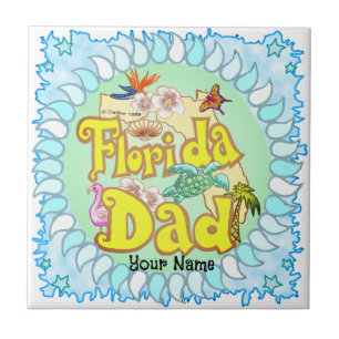 Florida Dad Tile