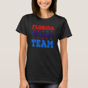 Florida Drinking Team State Pride   Beer Drinking T-Shirt