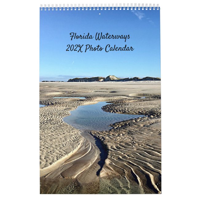 Florida East Coast Beaches Backwater Nature Calendar (Cover)