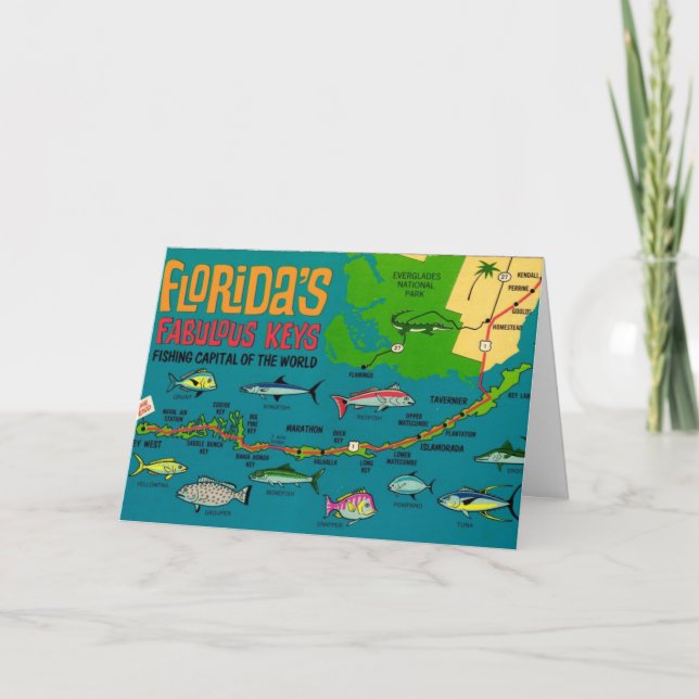 Florida Fish Card (Front)