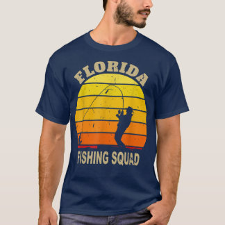 Florida Fishing Squad For Deep Sea Fishing And Tro T-Shirt