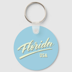 Florida FL Sunshine State Key Ring