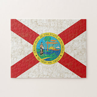 FLORIDA FLAG AGED Puzzle