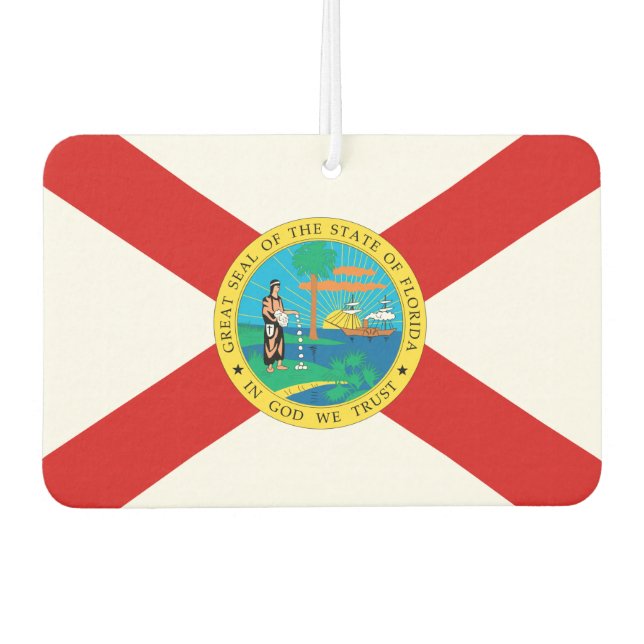 FLORIDA Flag - Car Air Freshener (Front)