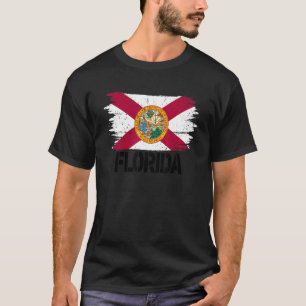 Florida Flag Costume Fans The Sunshine State of Am T-Shirt