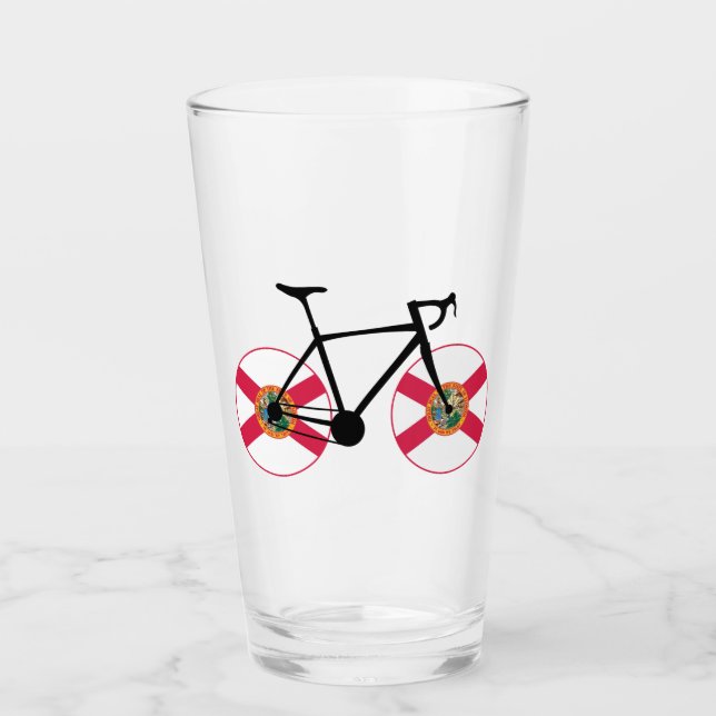 Florida Flag Cycling Glass (Front)