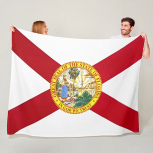 FLORIDA FLAG FLEECE BLANKET