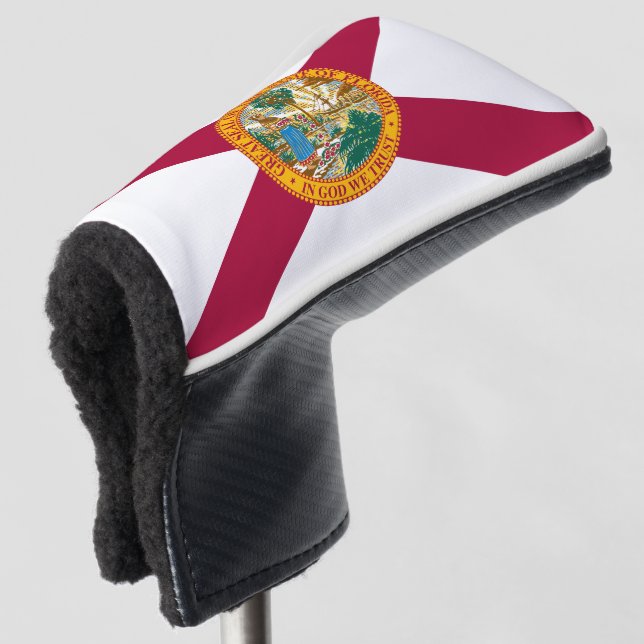 Florida Flag Golf Head Cover (3/4 Front)