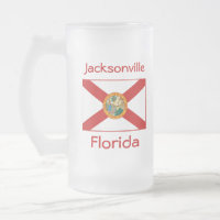 Florida Flag Map City Mug
