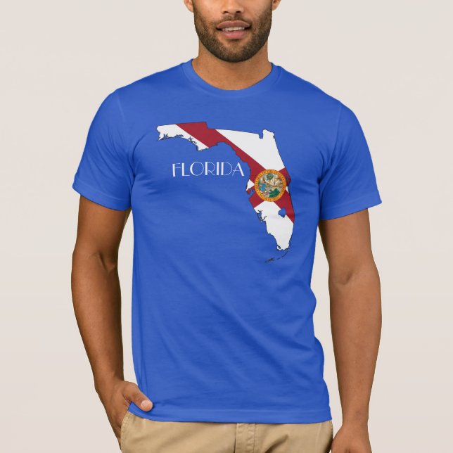 Florida Flag-Map Shirt (Front)
