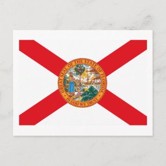 Florida Flag Postcard