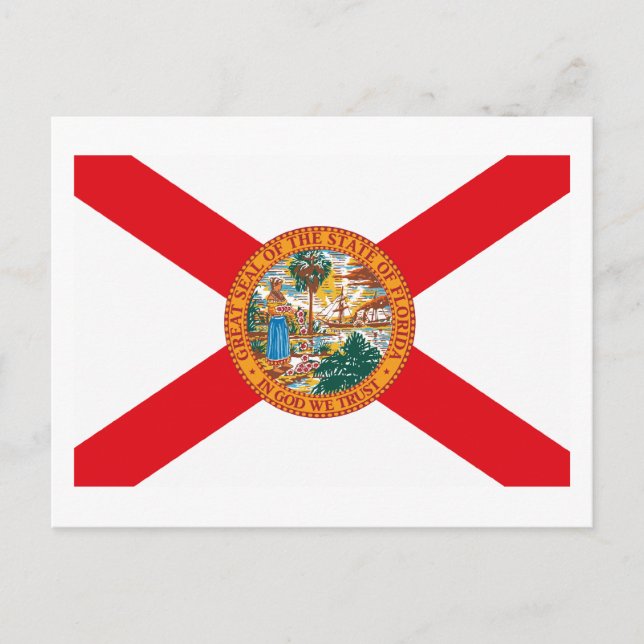 Florida Flag Postcard (Front)