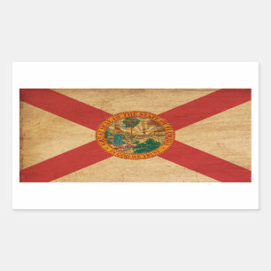 Florida Flag Rectangular Sticker