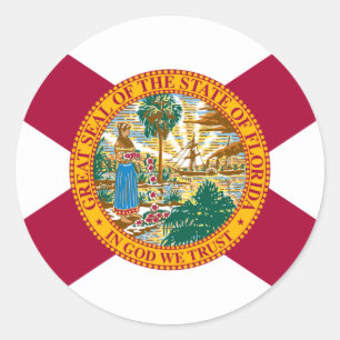 Florida flag/seal stickers