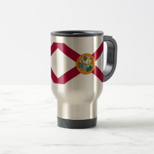 Florida flag travel mug