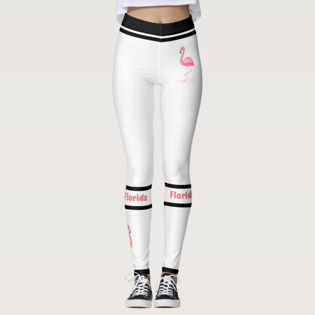 Florida Flamingos Leggings (Front)