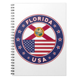Florida, Florida t-shirt, Florida sticker Notebook