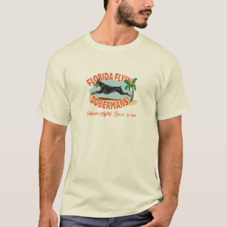 Florida Flying Dobermans Black T-Shirt